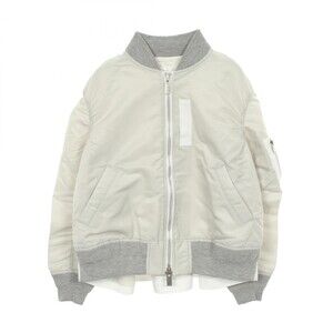 Sacai Nylon Twill Zip Up Jacket Blouson #340106S58B